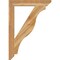 Ekena Millwork Funston Slat Rough Sawn Bracket, Western Red Cedar, 4"W x 30"D x 42"H BKT04X30X42FST06RWR - alternate 2